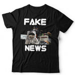 Fake News Moon Landing Tshirt Unisex