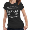 Sorry You Had A Bad Day Semi Fitted Ladies Tshirt