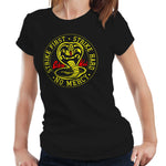 Cobra Kai Tshirt Strike First Semi Fitted Ladies