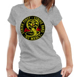Cobra Kai Tshirt Strike First Semi Fitted Ladies