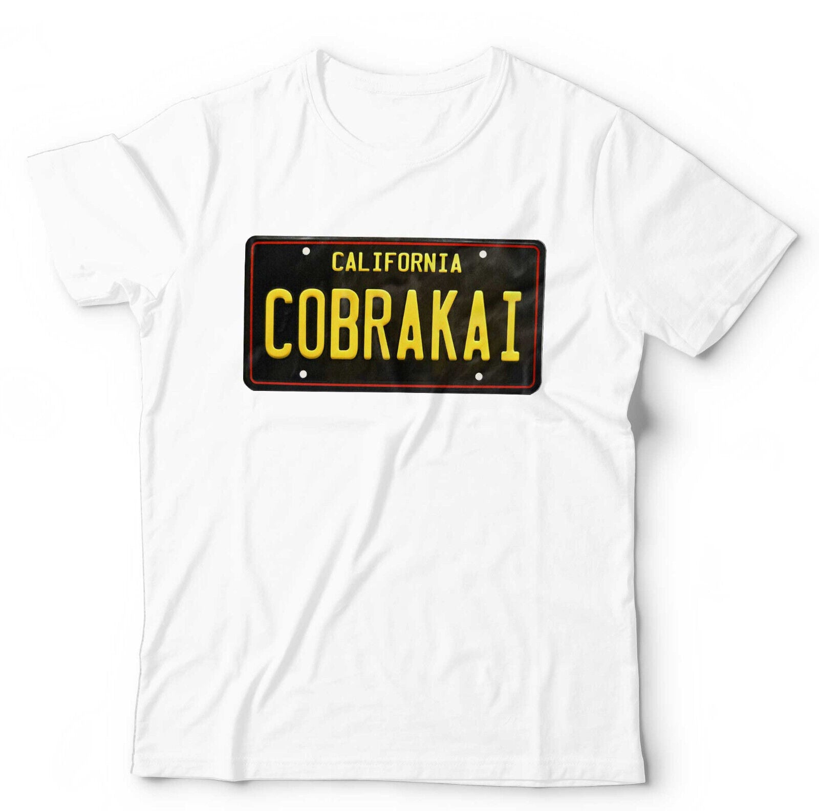 Cobra Kai Number Plate Tshirt Unisex