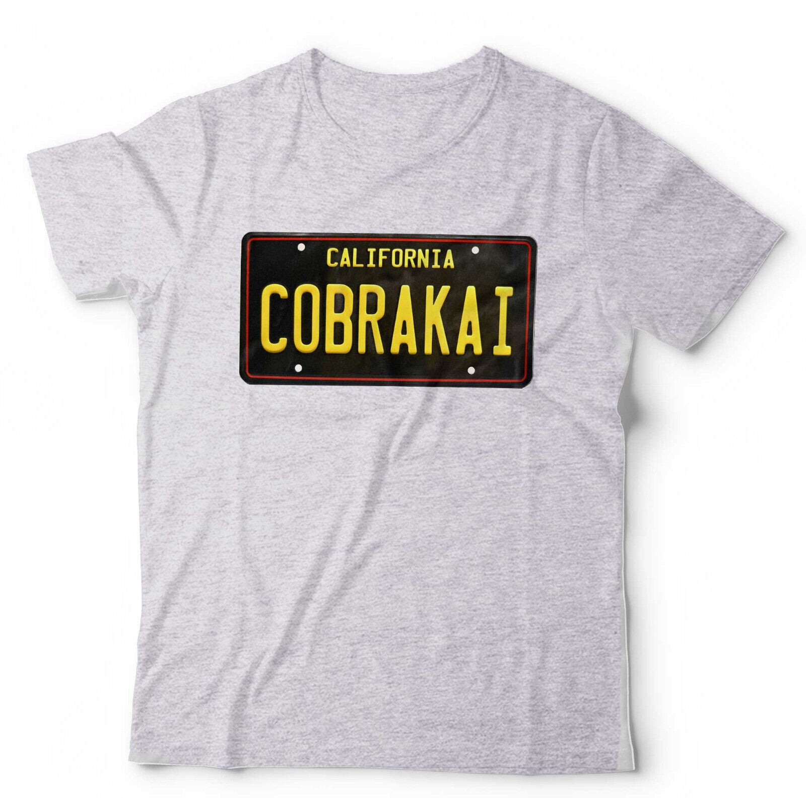 Cobra Kai Number Plate Tshirt Unisex