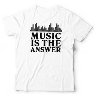 NEW Music Is The Answer TShirt Unisex