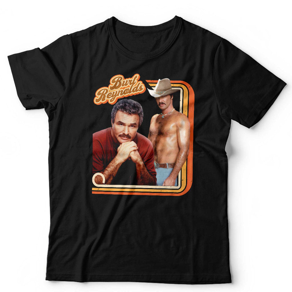 Burt Reynolds 70's Reto Star Tshirt Unisex