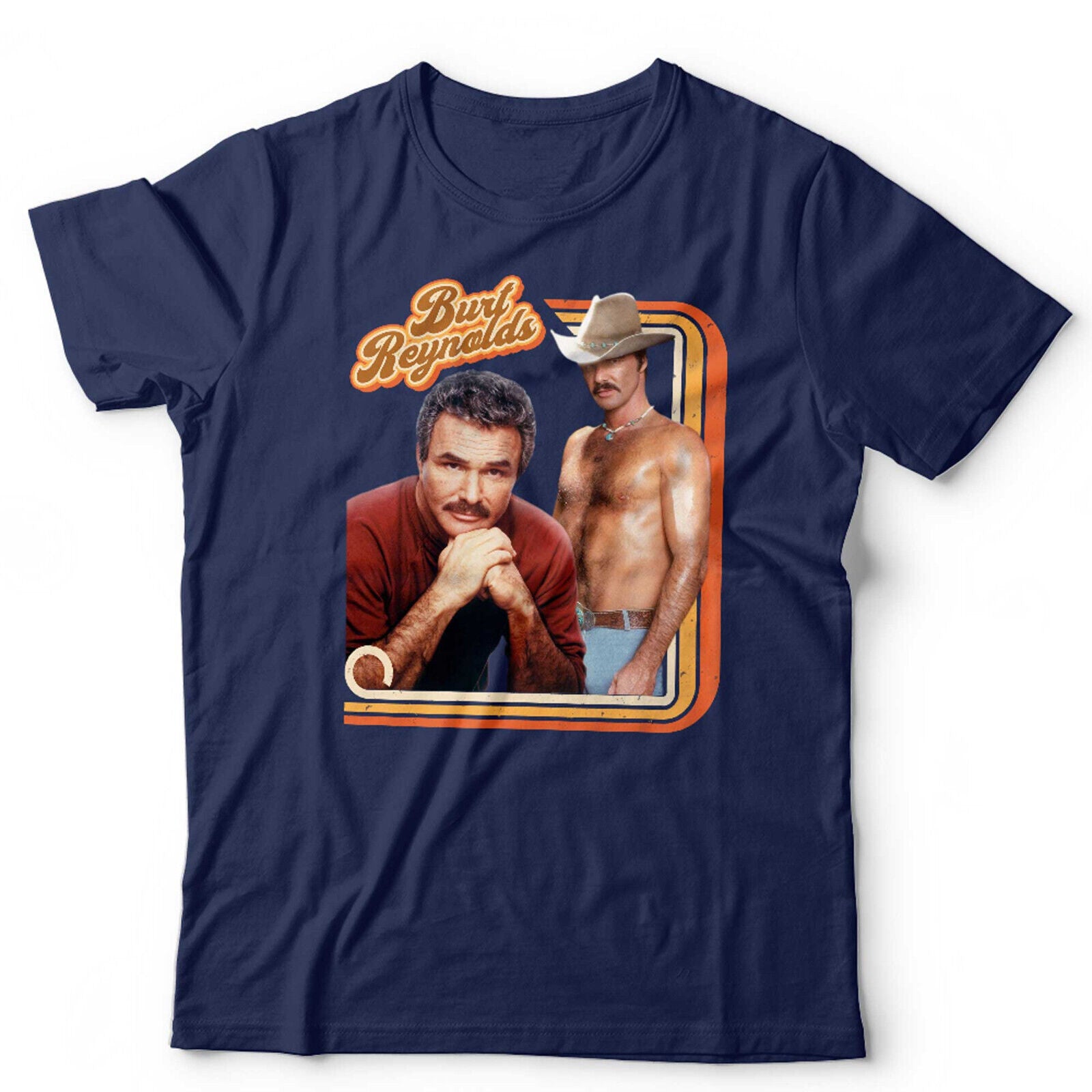 Burt Reynolds 70's Reto Star Tshirt Unisex