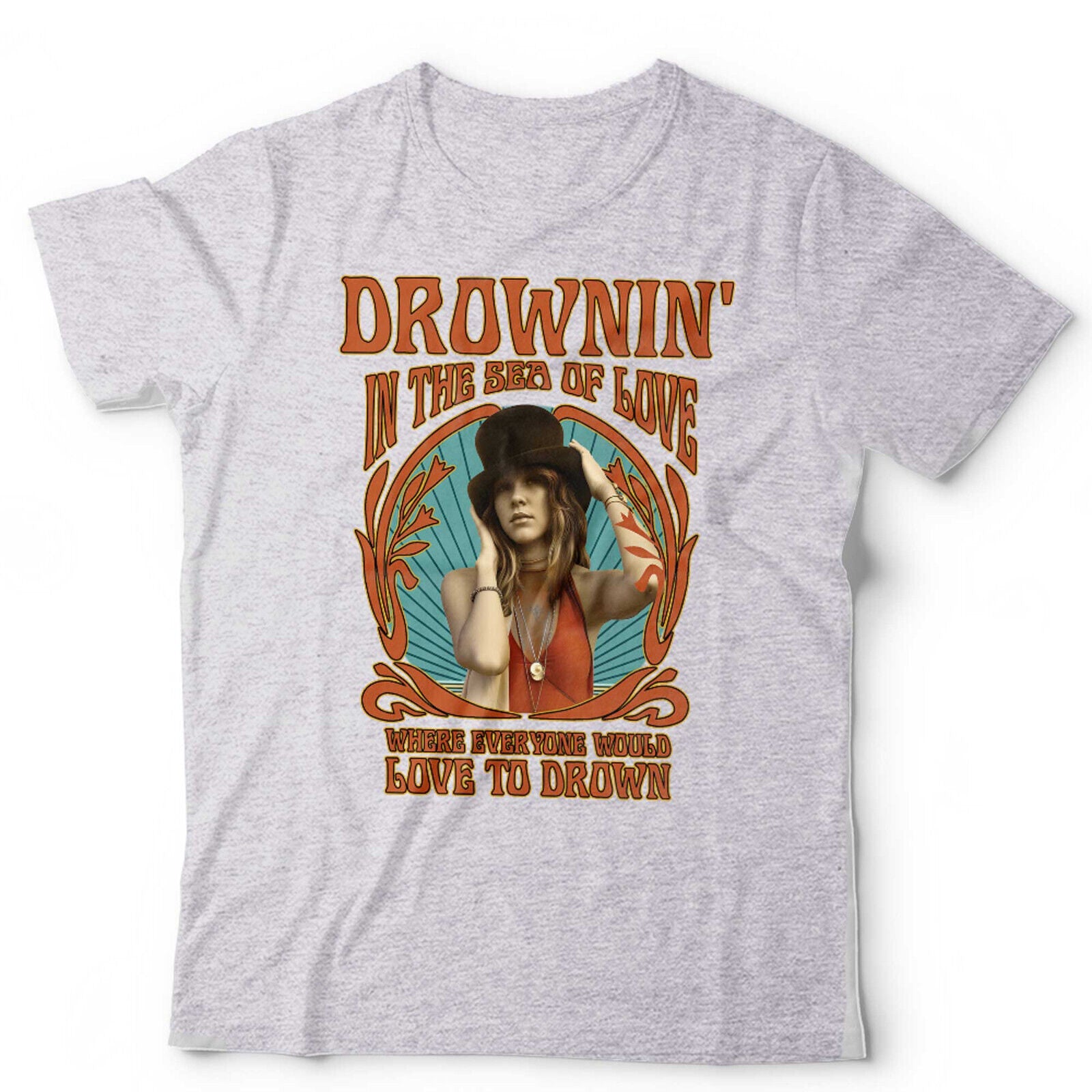 Drownin' In The Sea Of Love Stevie Nicks TShirt Unisex