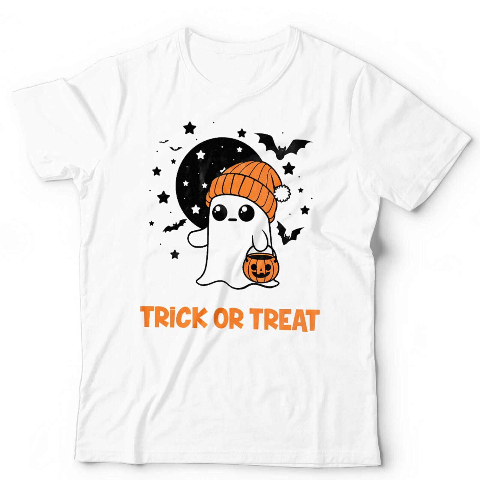 Tick Or Treat Ghost Tshirt Unisex