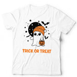 Tick Or Treat Ghost Tshirt Unisex