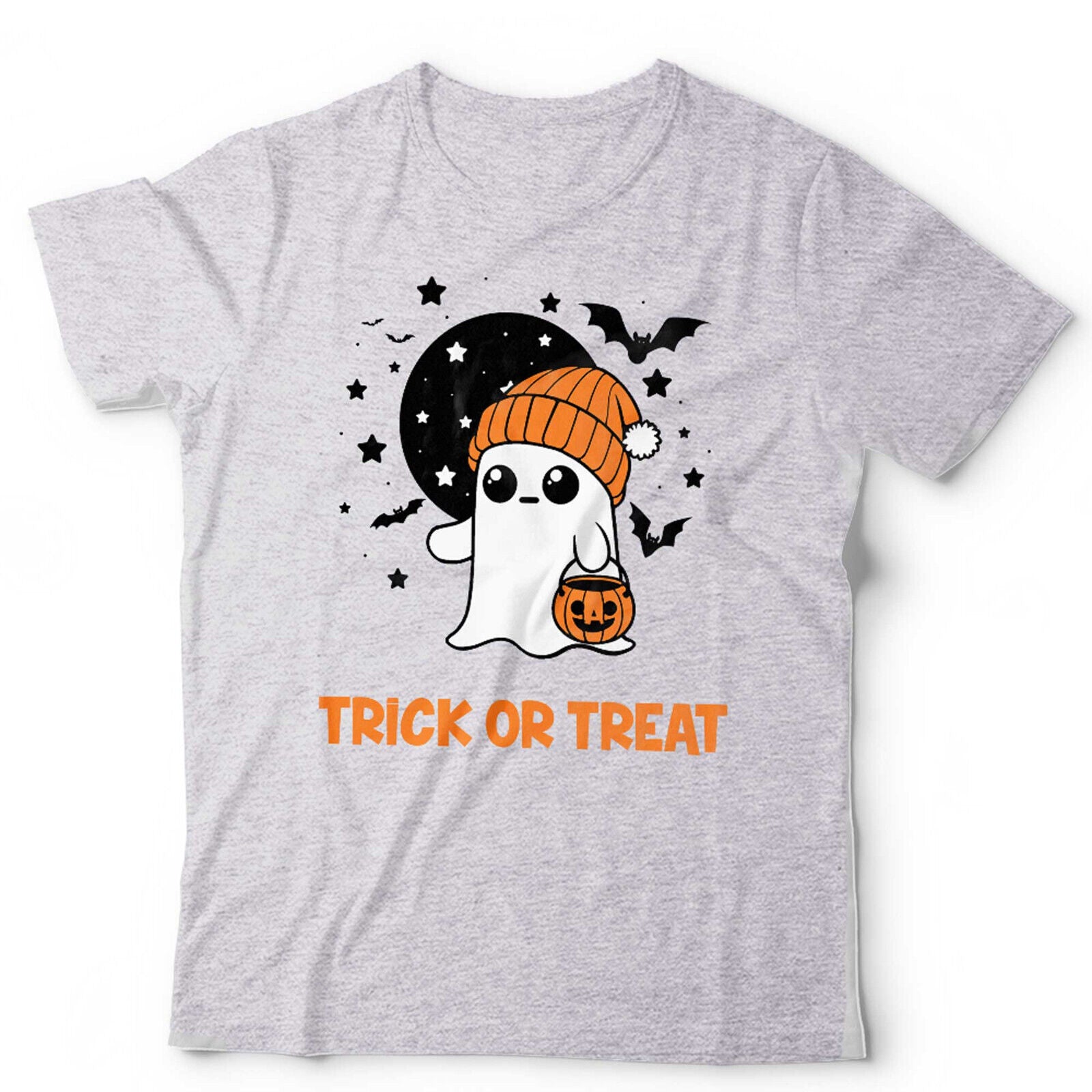 Tick Or Treat Ghost Tshirt Unisex