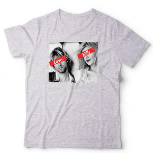 Love Kills Kurt & Courtney Tshirt Unisex