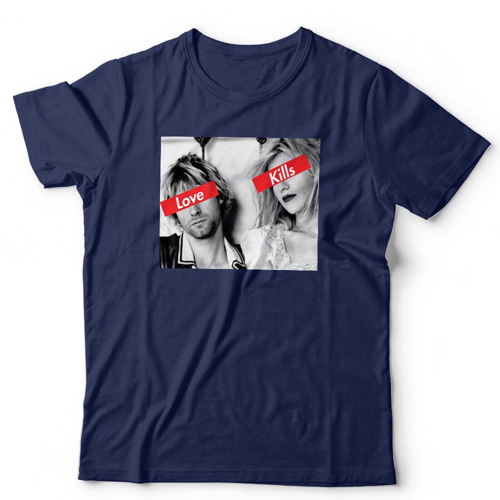 Love Kills Kurt & Courtney Tshirt Unisex