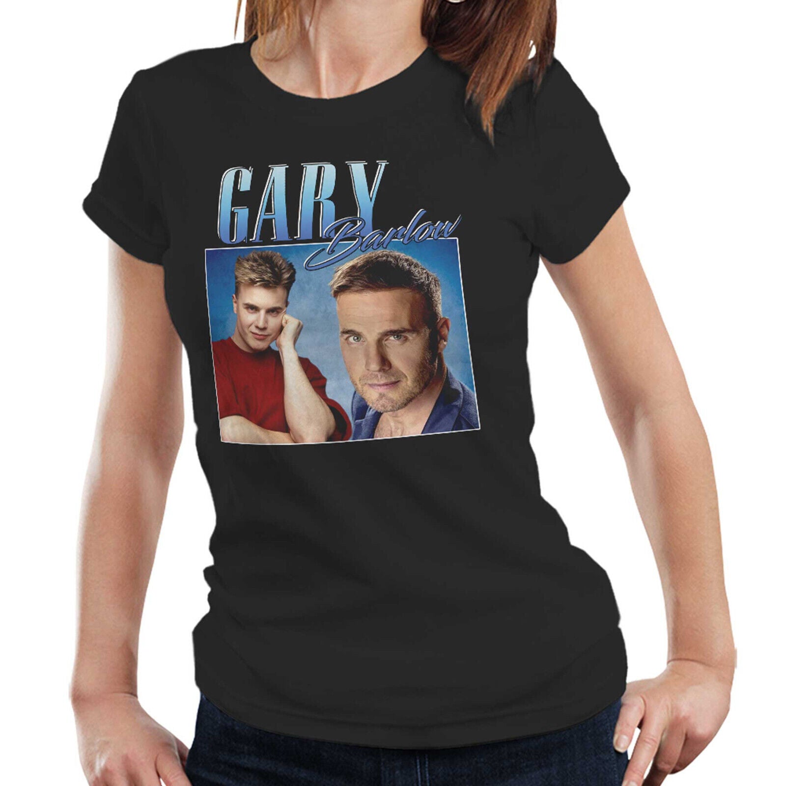 Gary Barlow Tshirt Appreciation Semi Fitted Ladies