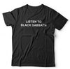 Listen To Black Sabbath Unisex & Kids Tshirt