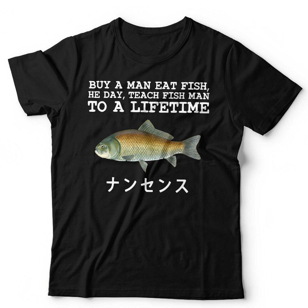 Buy A Man Eat Fish Tshirt Unisex