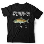 Buy A Man Eat Fish Tshirt Unisex