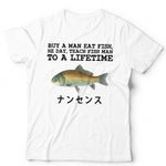 Buy A Man Eat Fish Tshirt Unisex