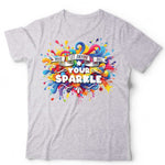 Never Let Anyone Dull Your Sparkle Unisex & Kids Tshirt