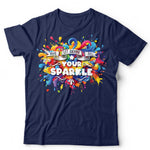 Never Let Anyone Dull Your Sparkle Unisex & Kids Tshirt