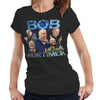 Bob Mortimer T Shirt Bootleg Semi Fitted Ladies