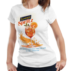 Summer Spritz T Shirt Semi Fitted Ladies
