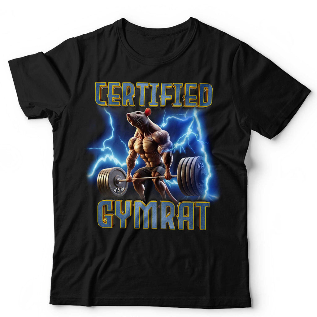 Certified Gym Rat Unisex T Shirt