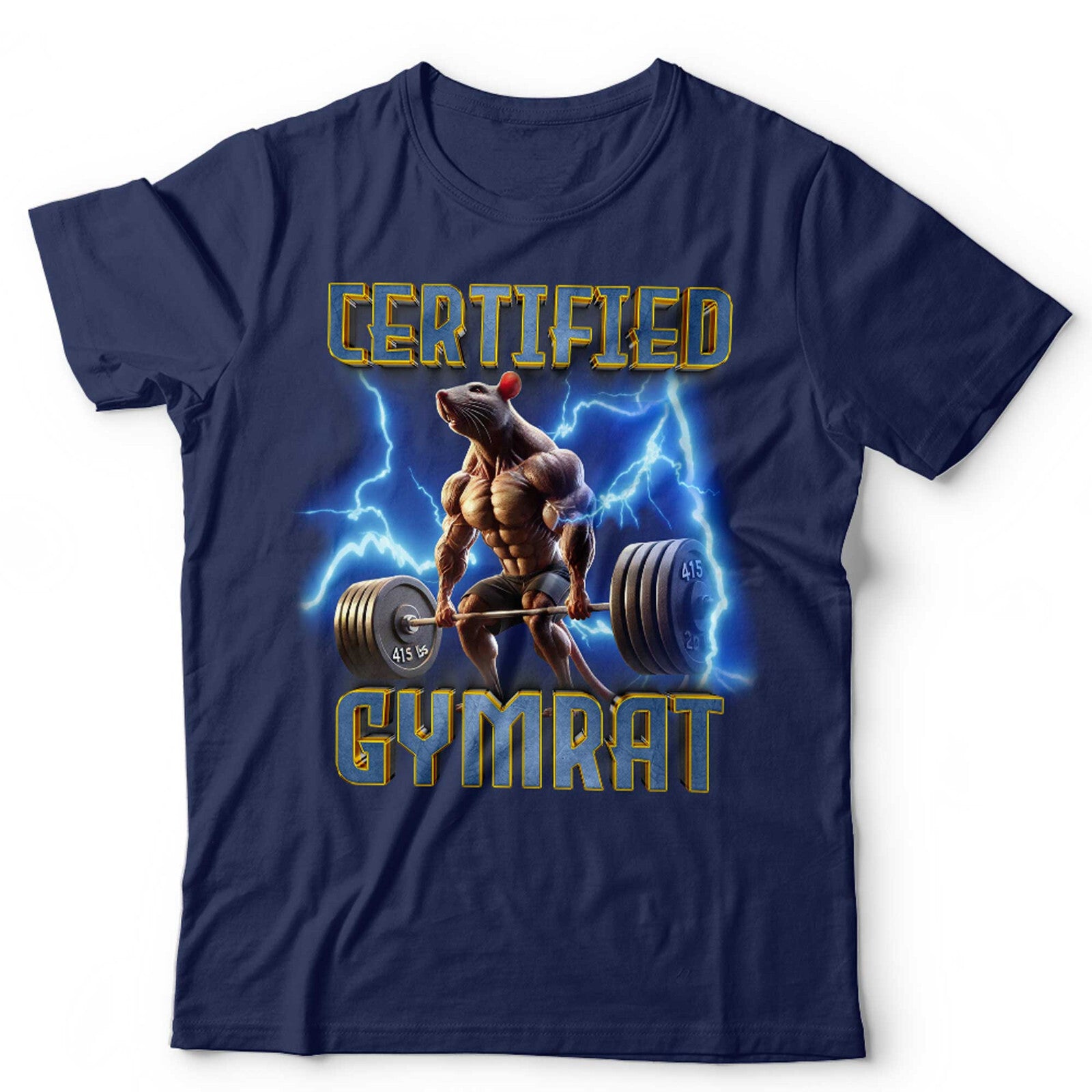 Certified Gym Rat Unisex T Shirt
