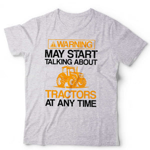 May Start Talking About Tractors Unisex & Kids T Shirt