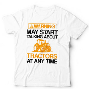 May Start Talking About Tractors Unisex & Kids T Shirt