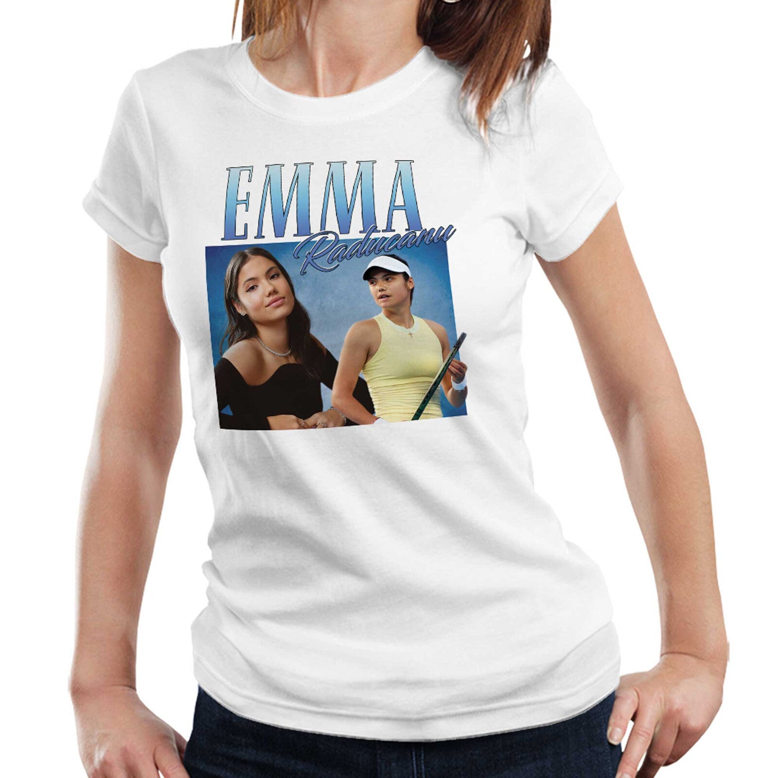 Emma Raducanu Tshirt Appreciation Semi Fitted Ladies