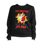 Santa Christmas Golf Sweatshirt Unisex