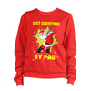 Santa Christmas Golf Sweatshirt Unisex