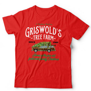 Christmas Grizwolds Tree Farm T Shirt Unisex