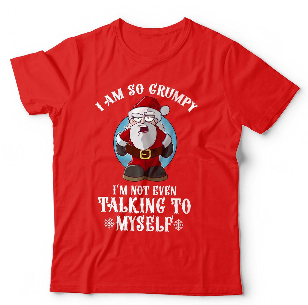 Christmas Grumpy Santa T Shirt Unisex