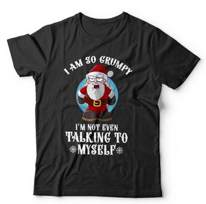 Christmas Grumpy Santa T Shirt Unisex