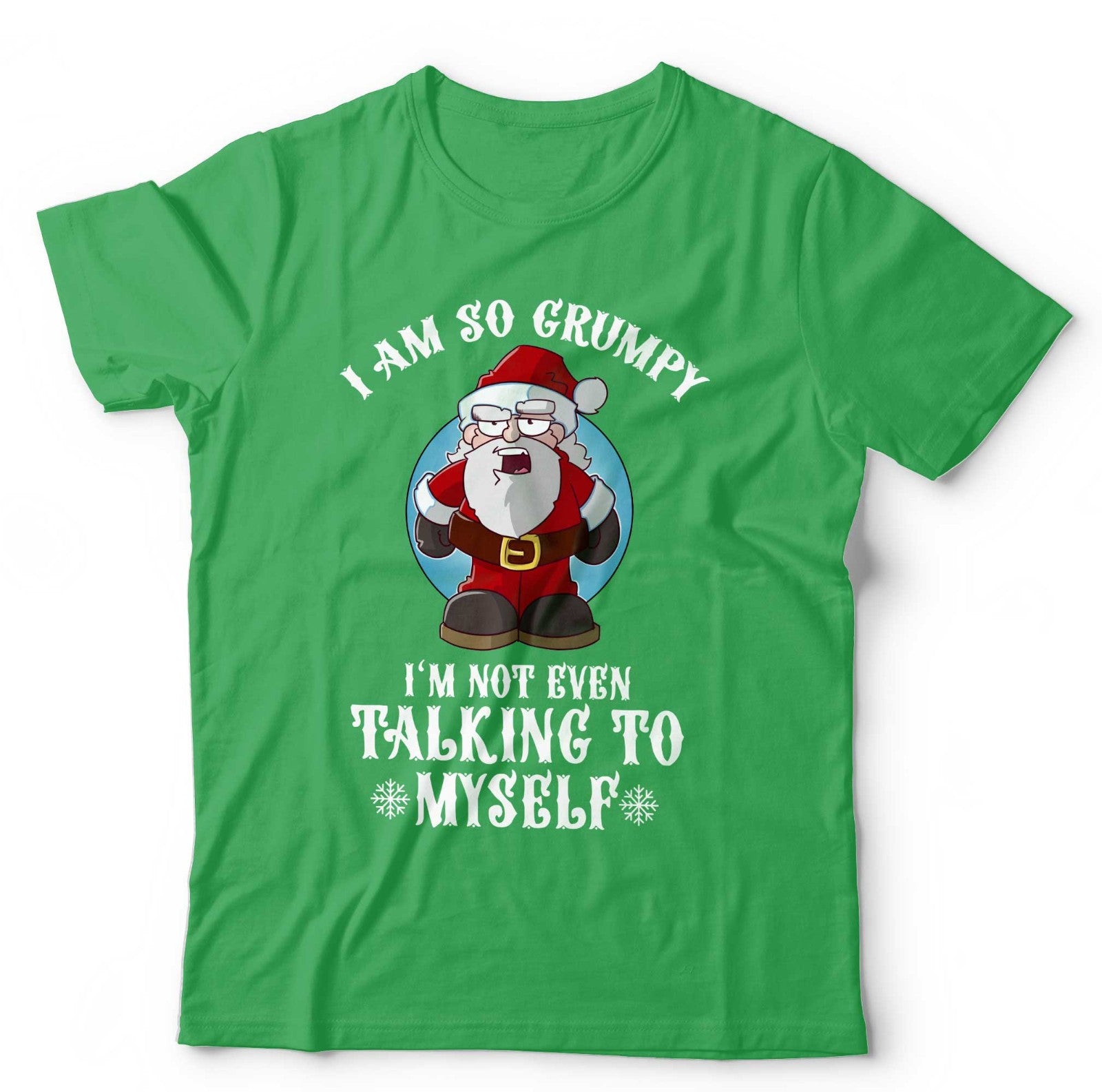 Christmas Grumpy Santa T Shirt Unisex