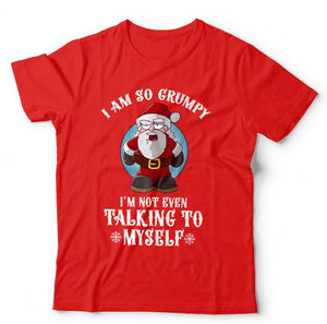 Christmas Grumpy Santa T Shirt Unisex