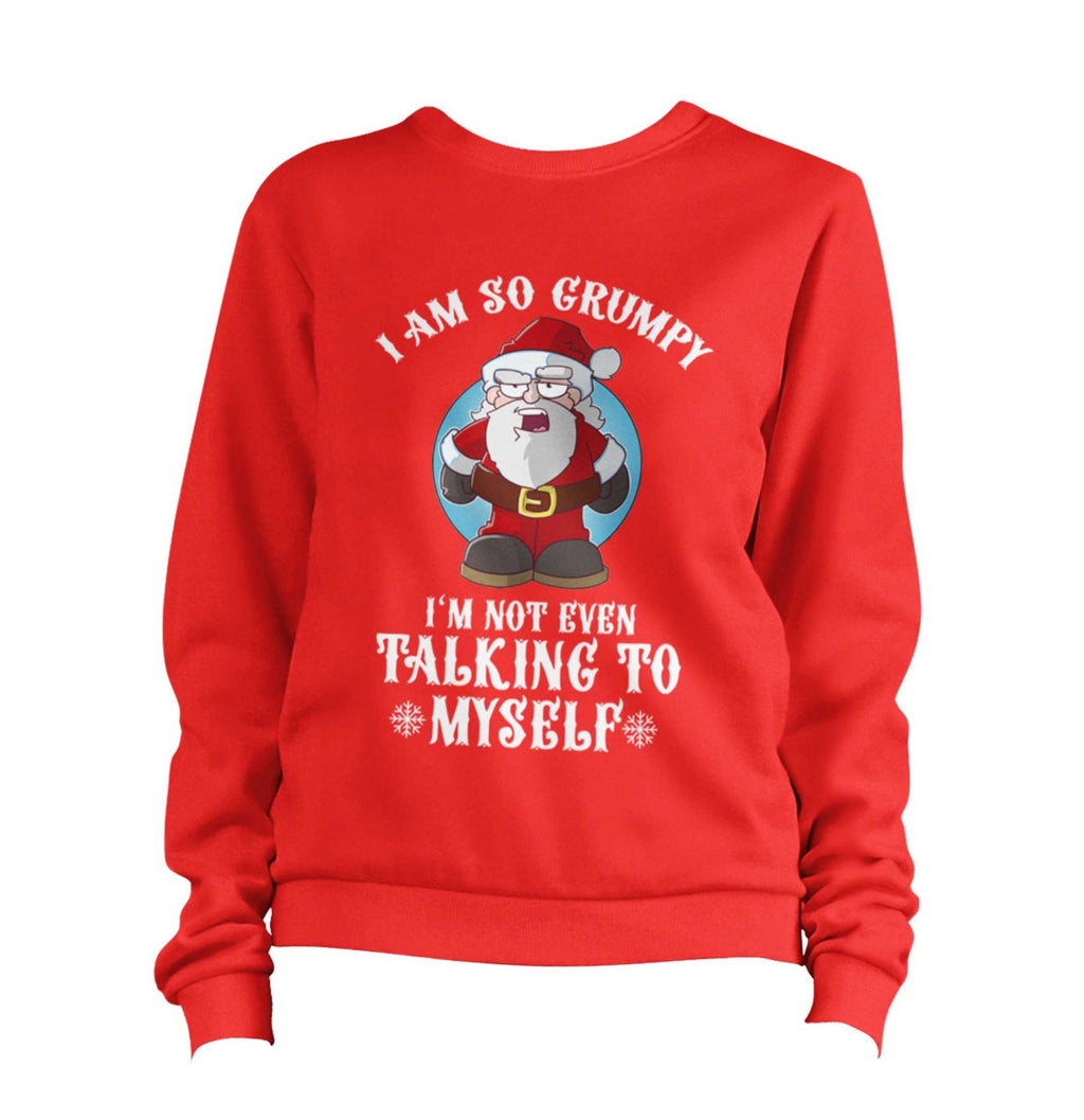Christmas Grumpy Santa Sweatshirt Unisex