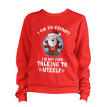 Christmas Grumpy Santa Sweatshirt Unisex