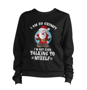 Christmas Grumpy Santa Sweatshirt Unisex