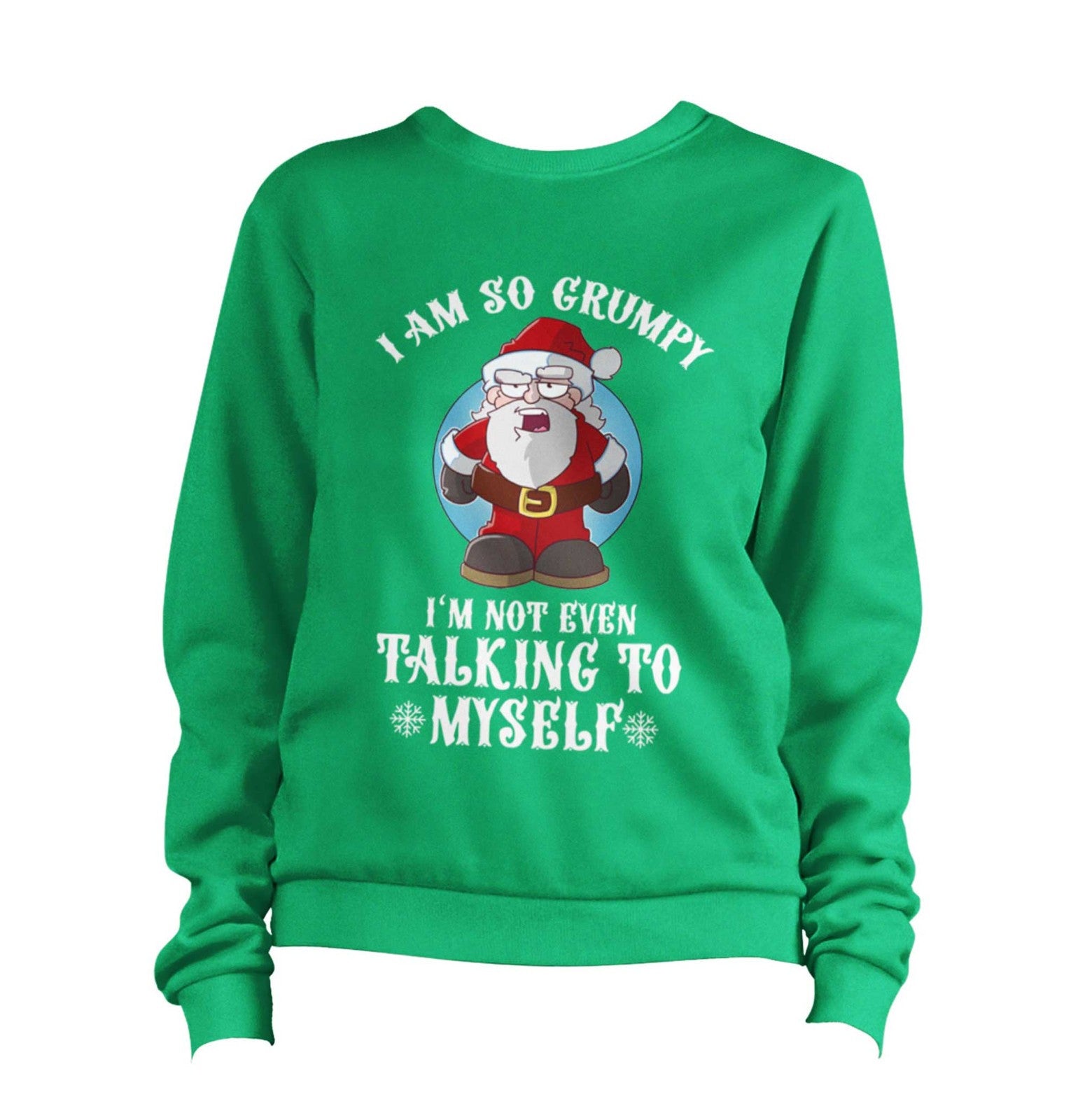 Christmas Grumpy Santa Sweatshirt Unisex