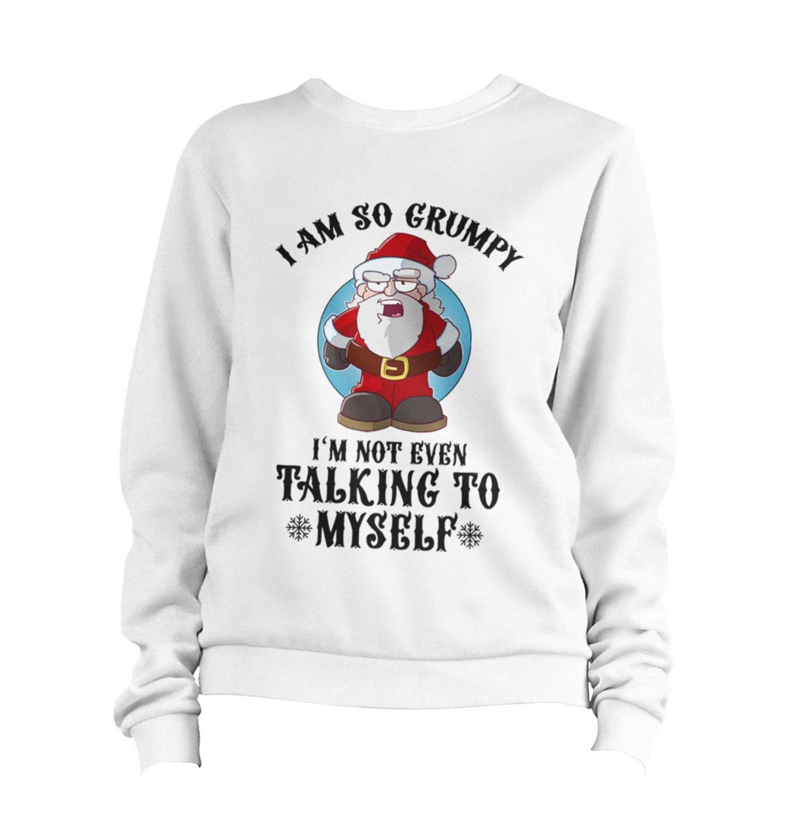 Christmas Grumpy Santa Sweatshirt Unisex