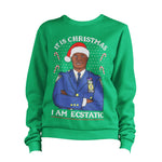 Holt I Am Ecstatic Christmas 99 Precinct Ugly Sweatshirt Unisex