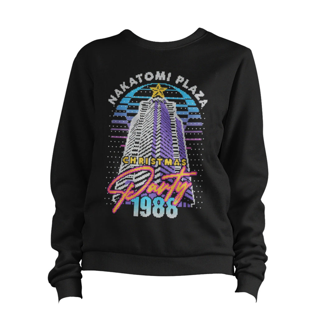 Nakatomi Plaza Christmas Ugly Jumper Sweatshirt Unisex