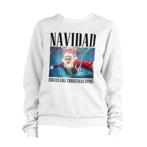 Navidad Smells Like Christmas Spirit Sweatshirt Unisex