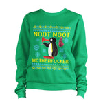 Christmas Noot Noot Adult Ugly Sweatshirt Unisex