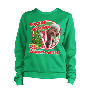 Rockin' Around The Christmas Tree Christmas Sweatshirt Unisex