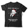 Deck The Halls Patsy Christmas Tshirt Unisex