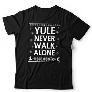 Yule Never Walk Alone Christmas Football Ugly Tshirt Unisex