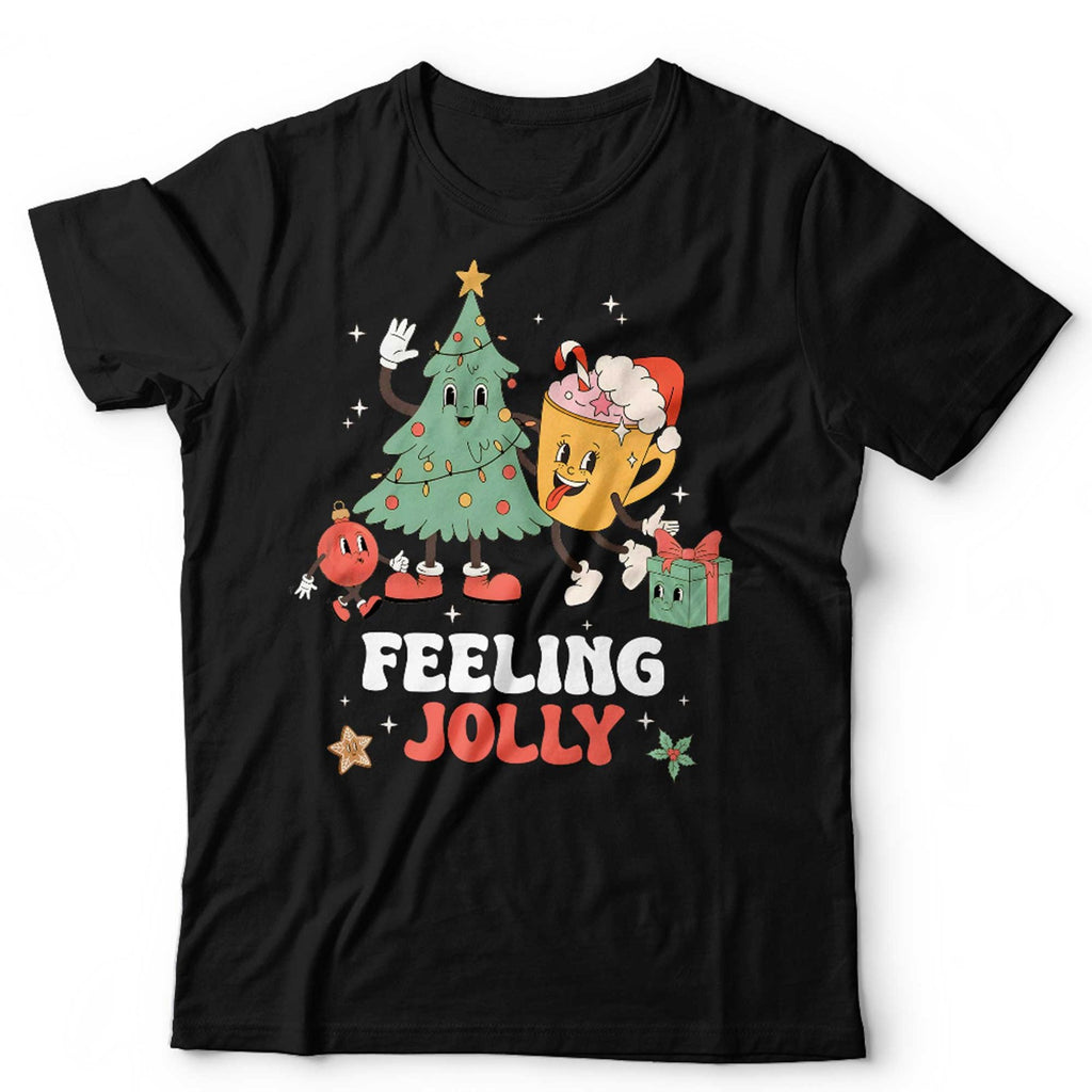 Feeling Jolly Christmas Tshirt Unisex