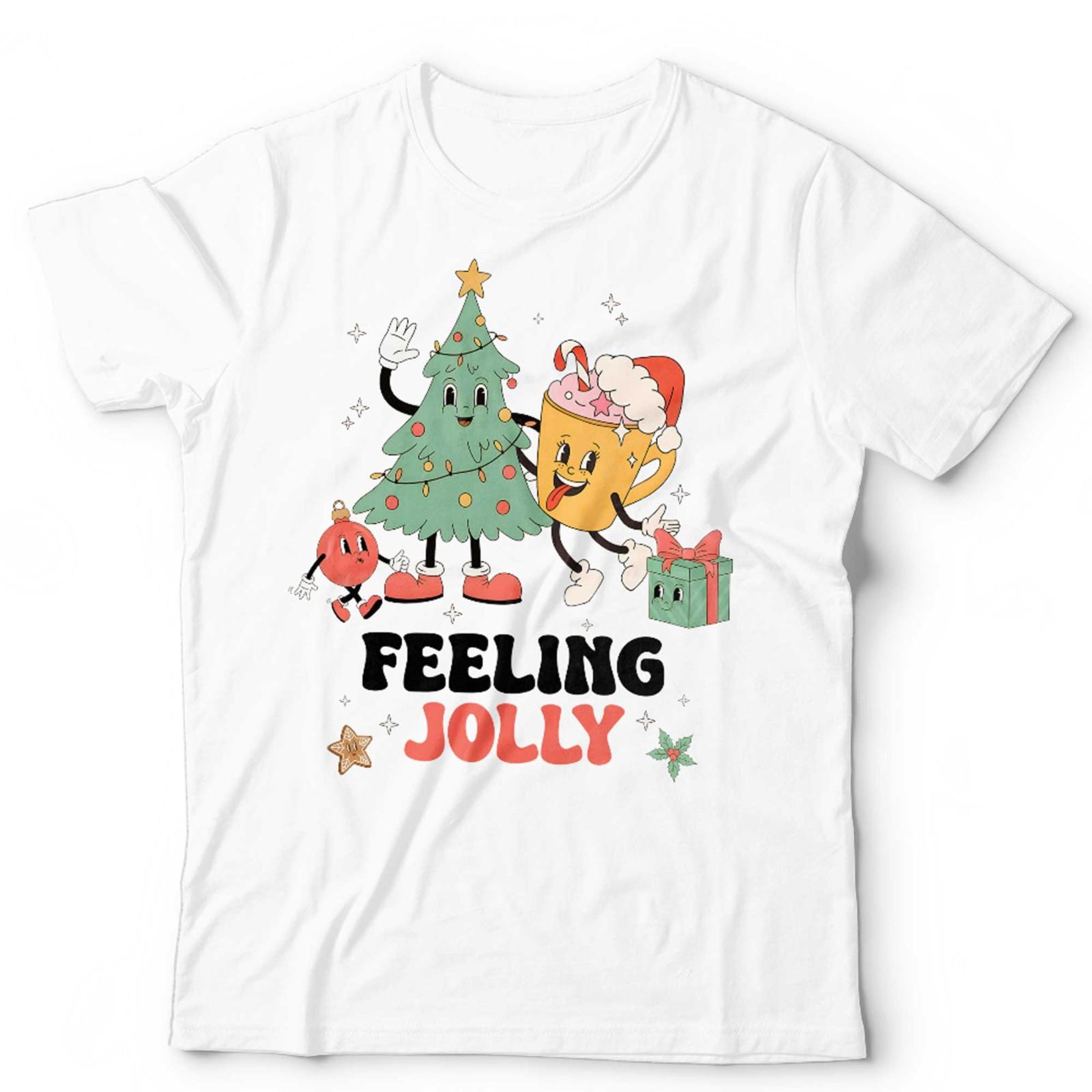 Feeling Jolly Christmas Tshirt Unisex